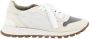 BRUNELLO CUCINELLI Leren Sneakers met Juweelversiering White Dames - Thumbnail 1