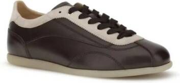 Brunello Cucinelli Luxe Kalfsleer Suède Sneakers