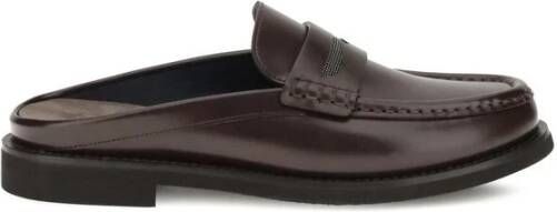 Brunello Cucinelli Met Juwelen Versierde Sabot Loafers
