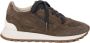 Brunello Cucinelli Nabuk en Monile Running Sneakers - Thumbnail 1