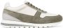 BRUNELLO CUCINELLI Olijfgroene Suède Platte Schoenen Green Heren - Thumbnail 1