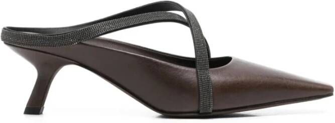 Brunello Cucinelli Puntige Sandalen