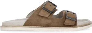 BRUNELLO CUCINELLI Sliders Bruin Heren
