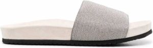 BRUNELLO CUCINELLI Sliders Grijs Dames