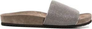 BRUNELLO CUCINELLI Sliders Grijs Dames