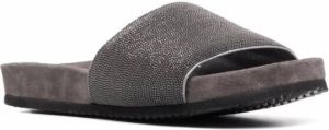 BRUNELLO CUCINELLI Sliders Zwart Dames