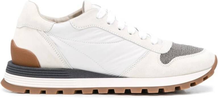 BRUNELLO CUCINELLI Witte Sneakers voor Vrouwen White Dames