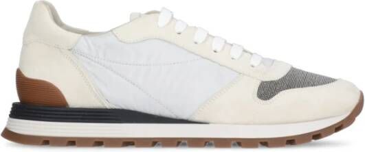 BRUNELLO CUCINELLI Witte Sneakers voor Vrouwen White Dames