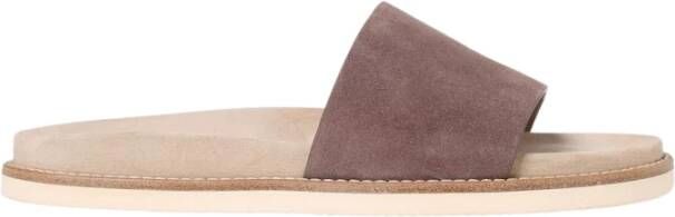 Brunello Cucinelli Stijlvolle Casual Slider Sandalen