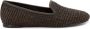 Brunello Cucinelli Stijlvolle Geweven Loafers in Bruin - Thumbnail 1