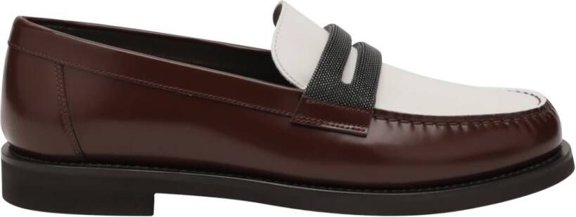 Brunello Cucinelli Stijlvolle Sandalen met Mocassino Detail