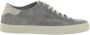 Brunello Cucinelli Suede Lace-Up Sneakers met Handtekening Print - Thumbnail 1