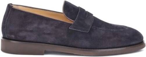 Brunello Cucinelli Suède Loafers met Blokhak