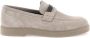 BRUNELLO CUCINELLI Leren Loafers in Taiga Stijl Gray Dames - Thumbnail 1
