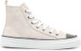 BRUNELLO CUCINELLI Versierde hoge sneakers Beige Dames - Thumbnail 1