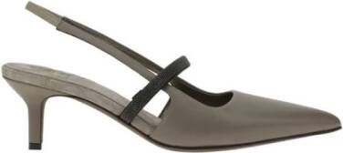 Brunello Cucinelli Versierde Slingback Pumps