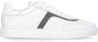Brunello Cucinelli Witte Leren Sneakers met Precieuze Detail - Thumbnail 1
