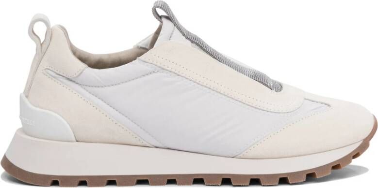 Brunello Cucinelli Witte Sneakers voor Vrouwen