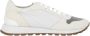 BRUNELLO CUCINELLI Witte Suède Leren Sneakers met Diamond Cut-BR Details White Dames - Thumbnail 1