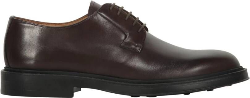 Bruno Magli Elegante leren veterschoenen Brown Heren