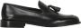 Bruno Magli Kalfsleren Loafers met Kwastjes Black Heren - Thumbnail 1