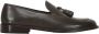 Bruno Magli Kalfsleren Loafers met Kwastjes Brown Heren - Thumbnail 1