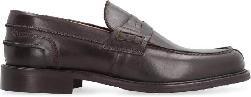 Bruno Magli Klassieke kalfsleren loafers Brown Heren