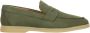 Bruno Magli Klassieke leren loafers Green Heren - Thumbnail 1