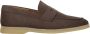 Bruno Magli Klassieke leren loafers ronde neus Brown Heren - Thumbnail 1