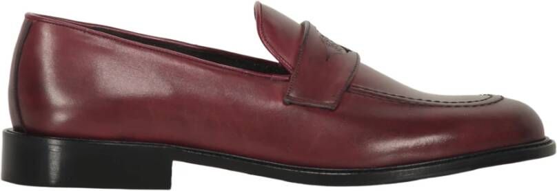 Bruno Magli Klassieke leren pennyloafers Brown Heren