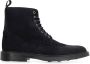 Bruno Magli Klassieke Leren Veterschoenen Blue Heren - Thumbnail 1