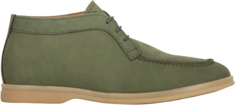 Bruno Magli Klassieke leren veterschoenen Green Heren