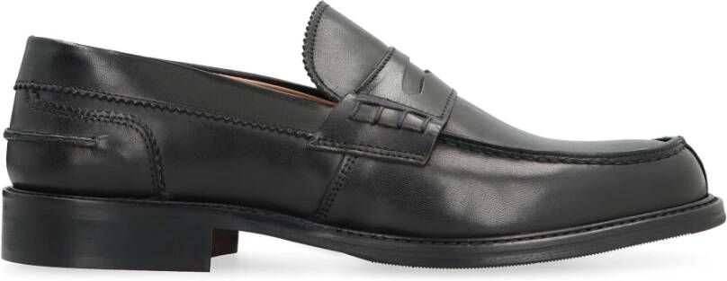 Bruno Magli Klassieke penny bar loafers van kalfsleer Black Heren
