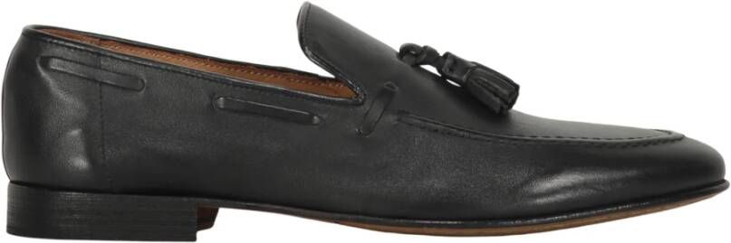 Bruno Magli Tassel Kalveren Loafers Black Heren