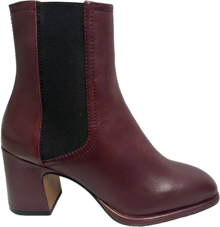 Bruno Premi Bordeaux leren instaplaarsjes Red Dames