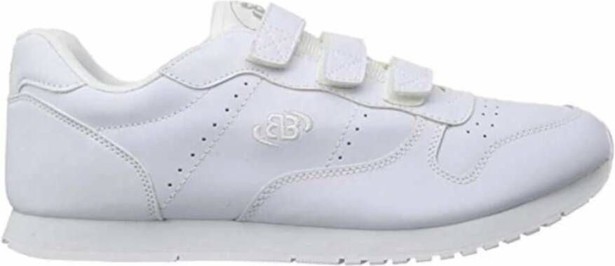 Brütting Witte vrijetijdssneakers voor heren