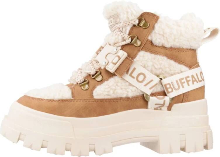 Buffalo Aspha Winterlaarzen Beige Dames