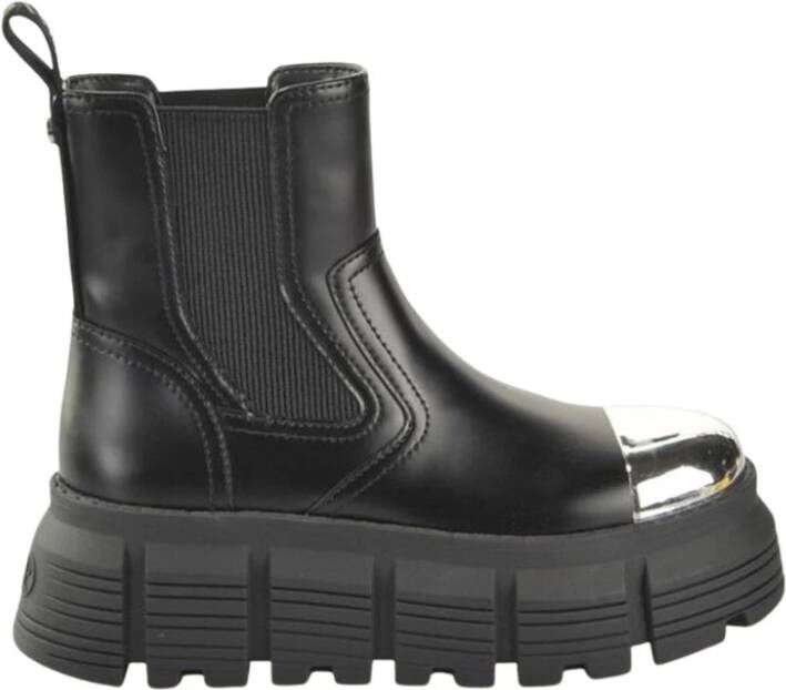 Buffalo AVA Chelsea Vegan Zwarte Laars