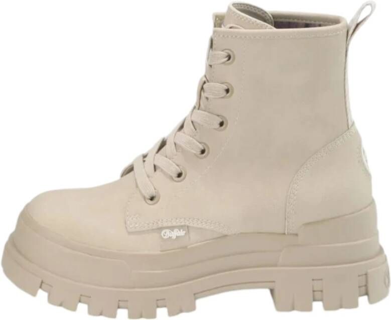 Buffalo Beige Vegan Nappa Schoenen Beige Dames