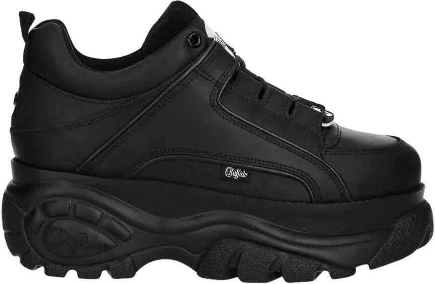 Buffalo London 1339-14 2.0 Calf Leather Black Men Black