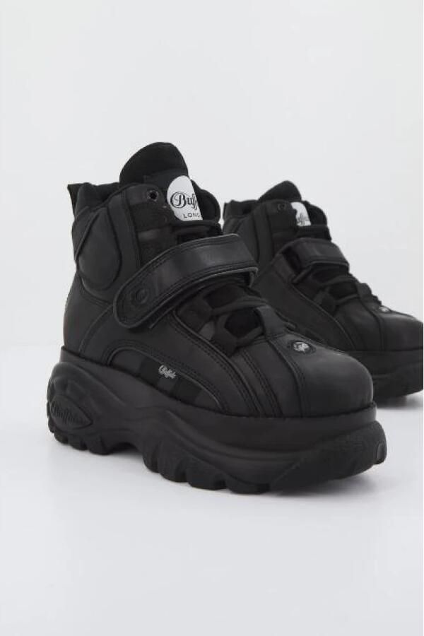 Buffalo London Plateau High Piping Lace Black Texas Oil - Foto 3