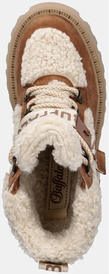 Buffalo Plateaulaarsjes Aspen Com Mid Warm Winterboots veterboots enkellaarsje met knuffelige warme voering - Foto 2