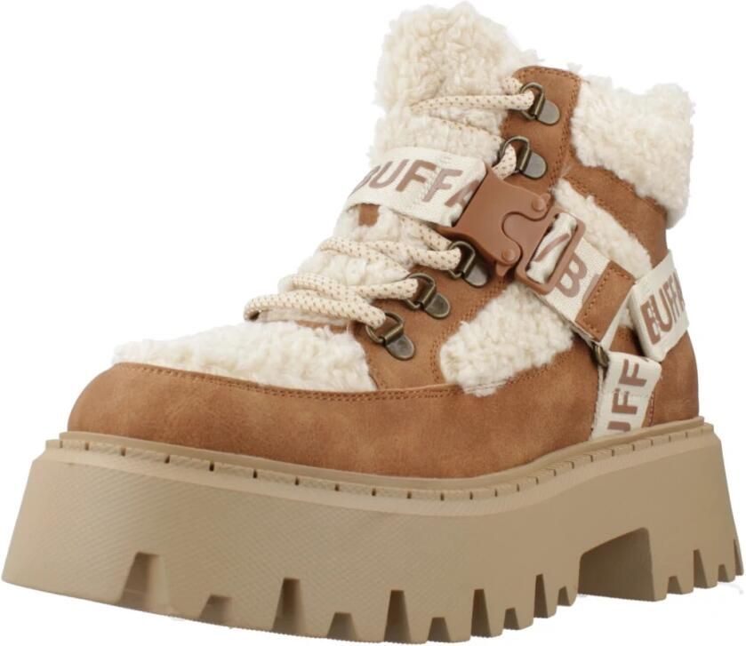 Buffalo Plateaulaarsjes Aspen Com Mid Warm Winterboots veterboots enkellaarsje met knuffelige warme voering - Foto 7