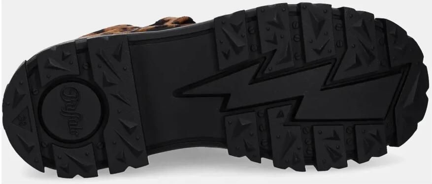 Buffalo Veterschoenen ASPHA NC MID Trendboots enkellaarsjes plateaulaarzen in leolook - Foto 2