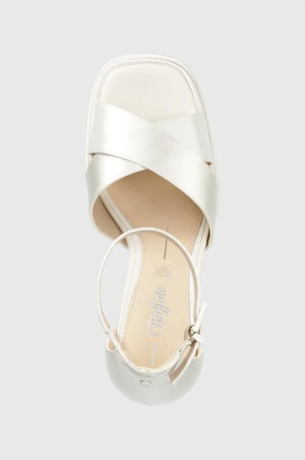Buffalo Pumps & high heels Bonny Cross in wit - Foto 2