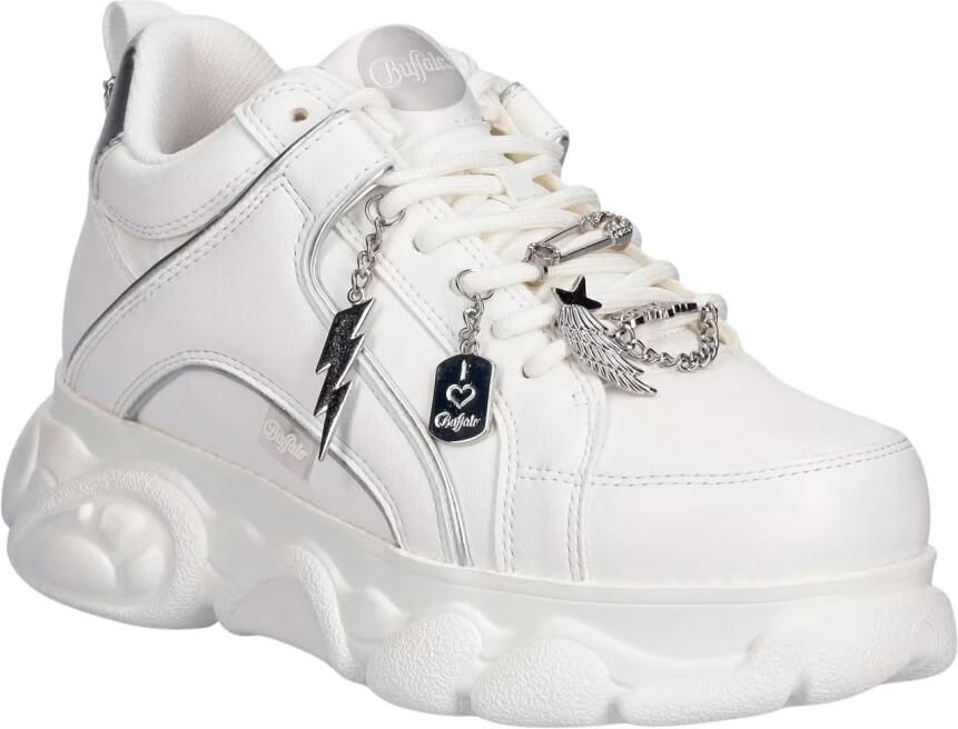 BUFFALO Sneakers laag 'Corin' wit