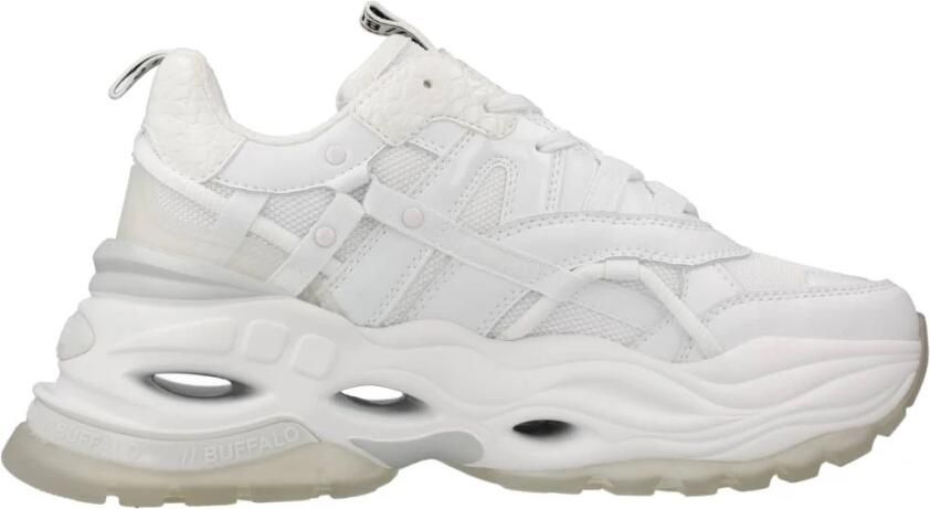 Buffalo Triplet Hollow Dames Schoenen Silver Textil Leer Synthetisch Foot Locker - Foto 6