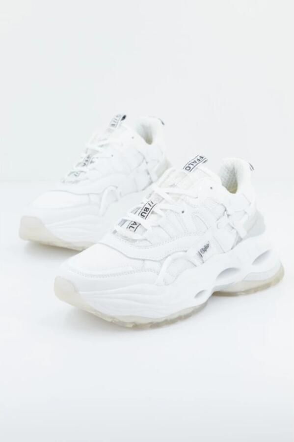 Buffalo Triplet Hollow Dames Schoenen Silver Textil Leer Synthetisch Foot Locker - Foto 4