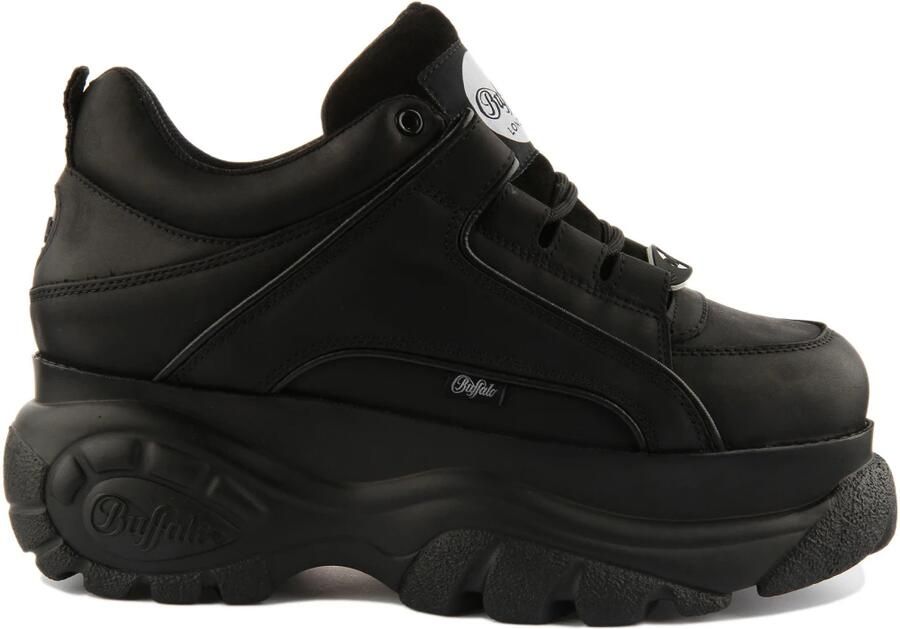 Buffalo London 1339-14 2.0 Calf Leather Black Men Black - Foto 4