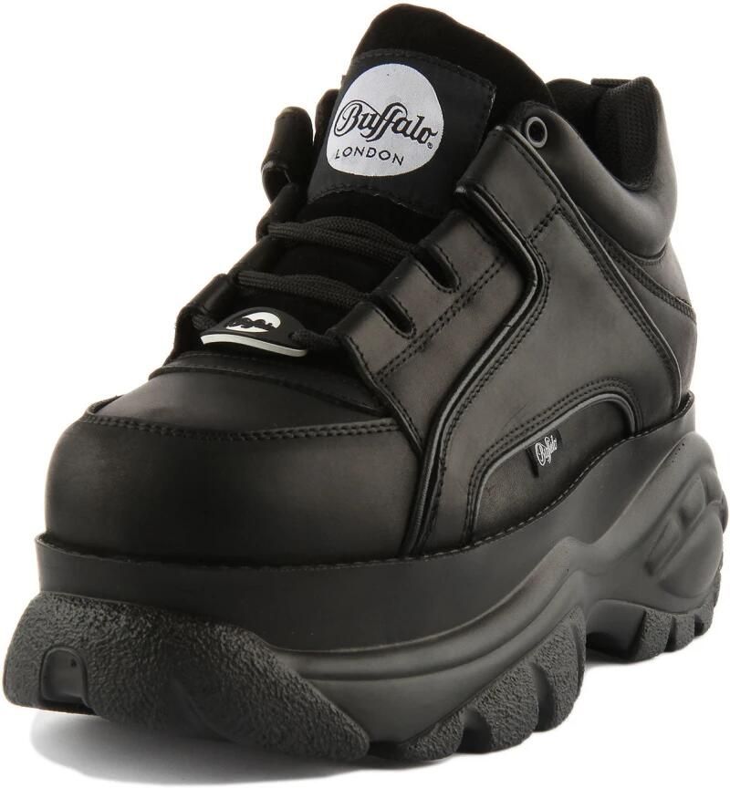 Buffalo London 1339-14 2.0 Calf Leather Black Men Black - Foto 3